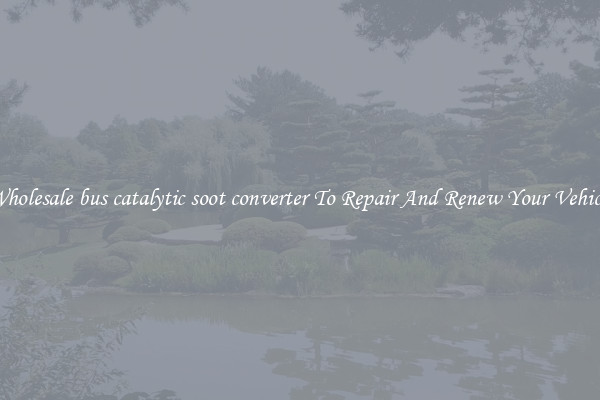Wholesale bus catalytic soot converter To Repair And Renew Your Vehicle