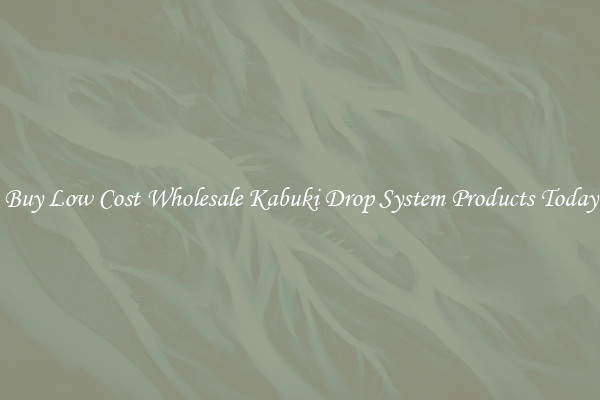 Buy Low Cost Wholesale Kabuki Drop System Products Today