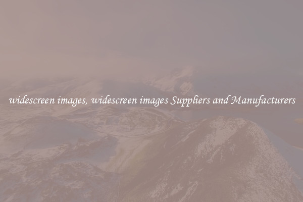 widescreen images, widescreen images Suppliers and Manufacturers