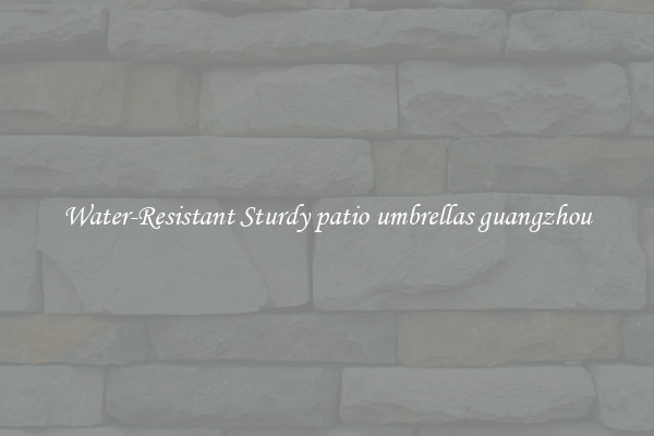 Water-Resistant Sturdy patio umbrellas guangzhou